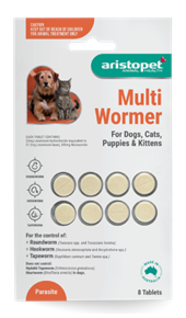 Multi Wormer for Dogs, Cats, Puppies and Kittens