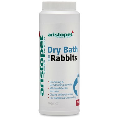Rabbit Dry Bath Powder