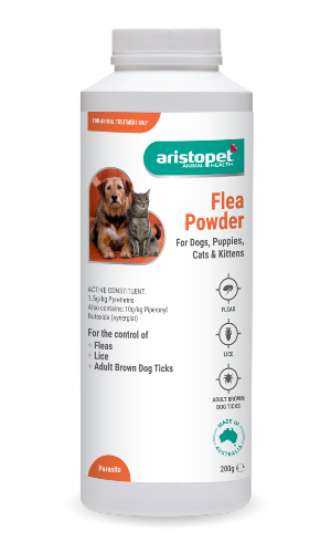 Flea Powder for Dogs, Cats, Puppies and Kittens