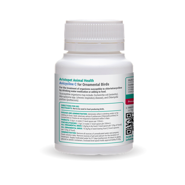 Avicycline C Oral Antibiotic for Ornamental Birds