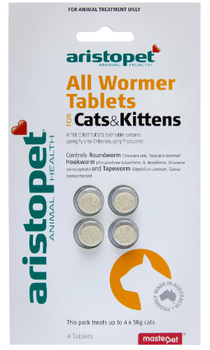 All Wormer Tablets for Cats and Kittens