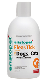 Flea & Tick Shampoo for Dogs, Cats, Puppies & Kittens