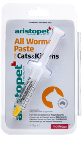 All Wormer Paste for Cats and Kittens