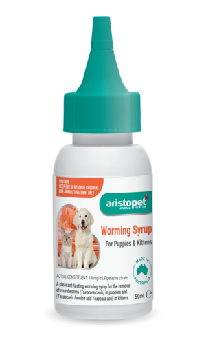 Worming Syrup for Puppies and Kittens