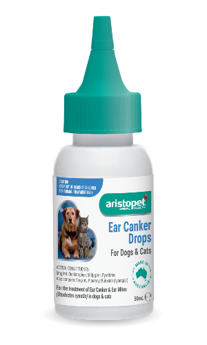 Ear Canker Drops for Dogs & Cats