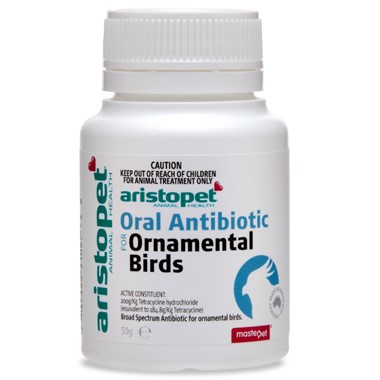 Oral Antibiotic for Ornamental Birds