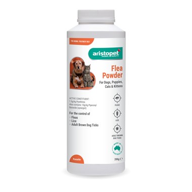 Flea Powder for Dogs, Cats, Puppies and Kittens