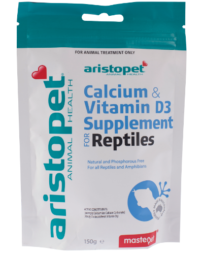 Calcium and Vitamin D3 Supplement for Reptiles