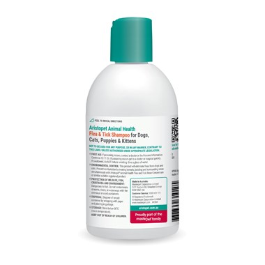 Flea & Tick Shampoo for Dogs, Cats, Puppies & Kittens